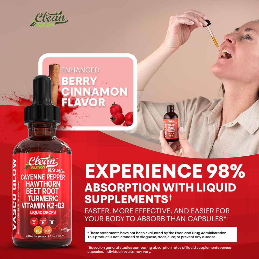 Clean Nutra Cayenne Pepper Drops Supplement Liquid
